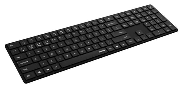 RAPOO E8020M Trådlöst Tangentbord Svart
