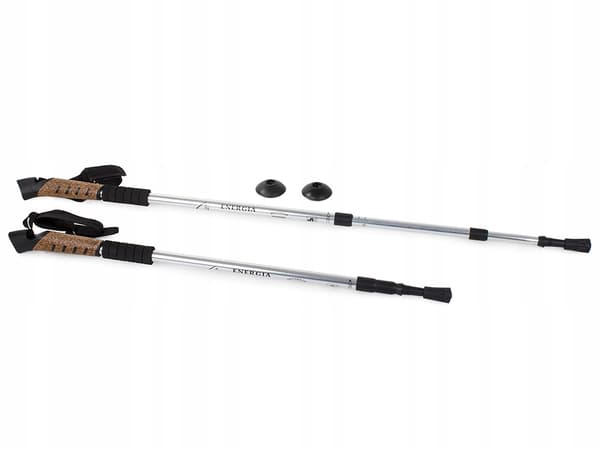 Nordisk kävelysauva hopea 60 cm