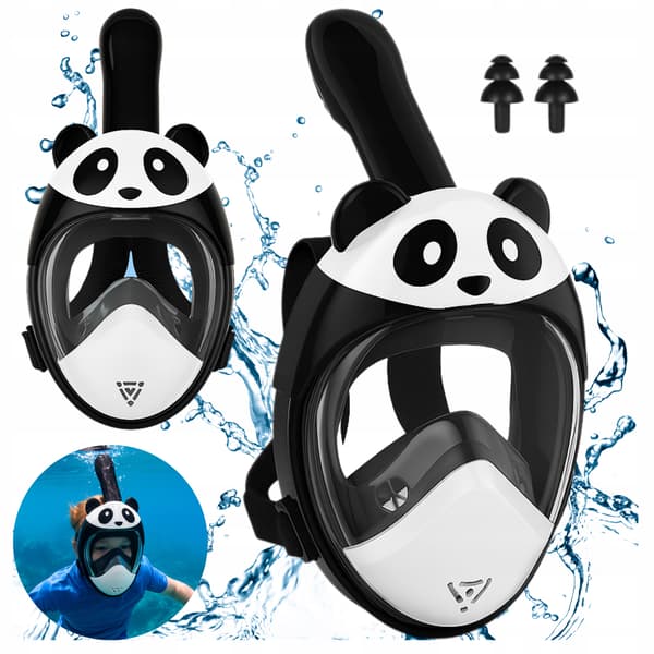 Panda XS Professionel Helmaske Snorkelmaske