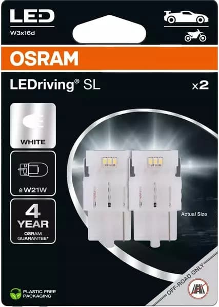 LED Premium Ny W21W 6000 K EPACK