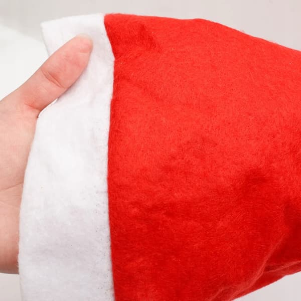 Filt julemandshue, rød hue, julehue