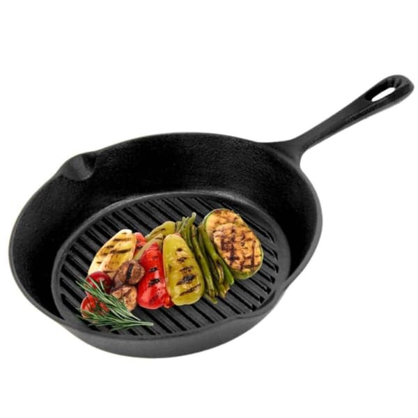HAGE STØBEJERN GRILLPANDE 31CM INDUKTION
