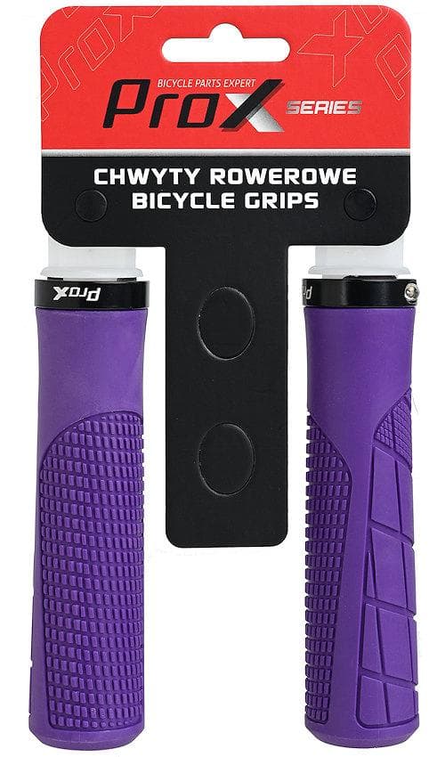 Prox GP-34 Cykelgreb 130mm Twist Styrgreb Lilla