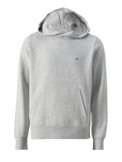 TOMMY HILFIGER Herr Grå Huvtröja, Storlek S