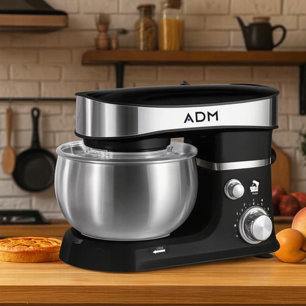 ADM 700W planetarisk mixer med 3L skål i rustfrit stål
