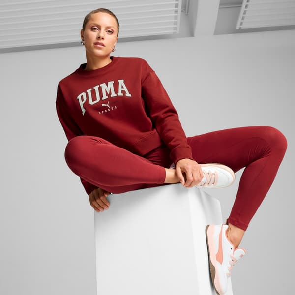 Puma SQUAD CREW FL dame sweatshirt bordeaux 68153913 r M