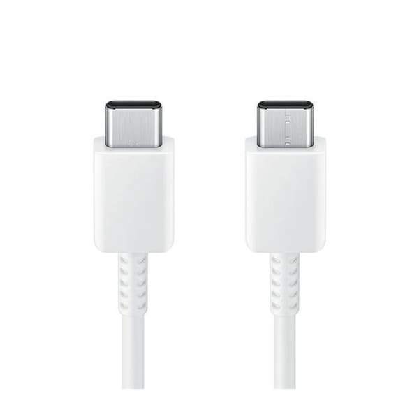 Samsung EP-DX310JWE USB-C - USB-C 3A-kabel 1,8 m (bulk - reservförpackning) - vit