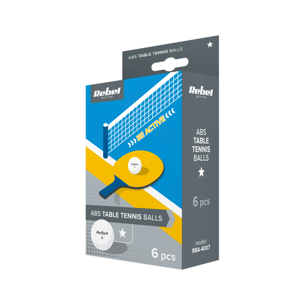 Rebel Active pingisbollar 6 st
