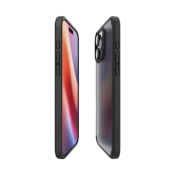 Spigen Ultra Hybrid - Etui til iPhone 16 Pro Max (Frost Sort)