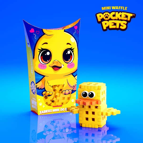 Marioinex Mini Waffle POCKET PETS - AND / AND sæt
