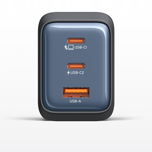 MCDODO VÆGOPLADDER STRØMFORSYNING CUBE 3X USB-C PD USB 100W SORT