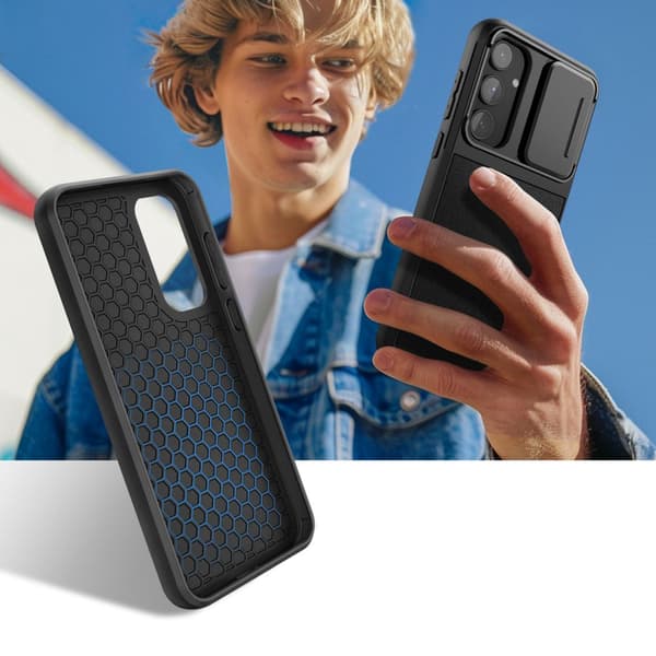 TECH-PRECT VELAR CAM+ GALAXY A55 5G MUSTA