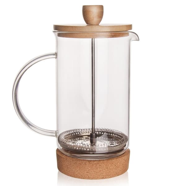 Presskanna för kaffe och te i glas 750 ml