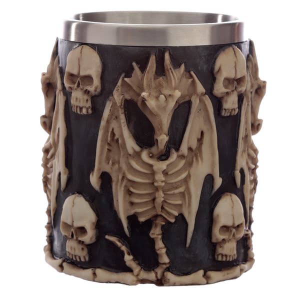Skyrim Dragon Epic Mugg Rostfritt Stål 400ml