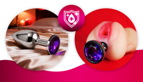 SEX ANALPLUG I RUSTFRIT STÅL PREMIUMVERSION M