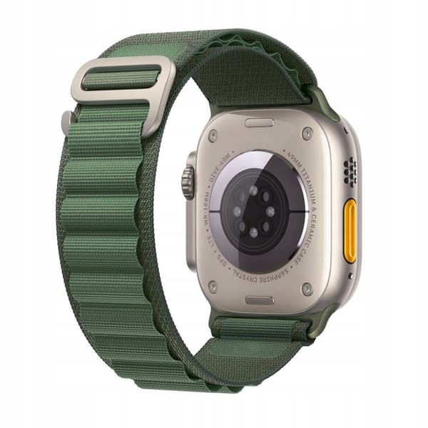 2x URREM TIL APPLE WATCH 38/40/41mm SE/9/8/7/6/5/4/3/2 SORT GRØN