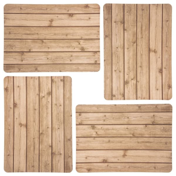 Bordstabletter rektangulär 43x30 cm 4-pack