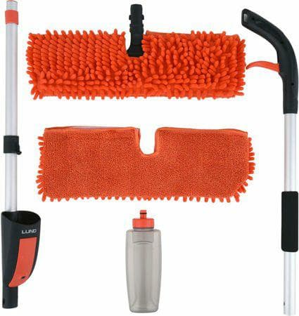 LUND DOBBELTSIDIGT SPRAYMOPPE 2 x MIKROFIBER
