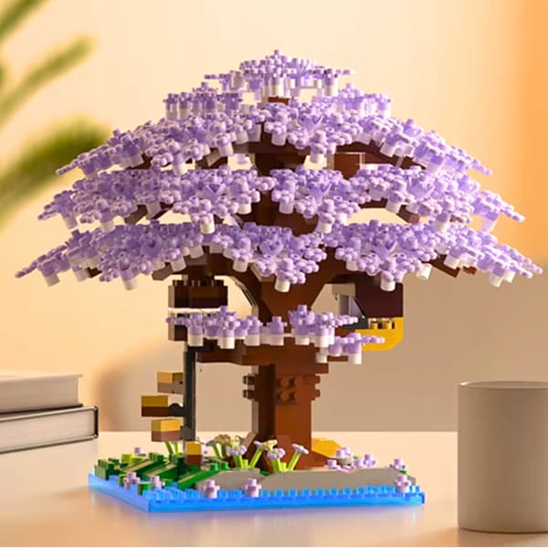 Byggeklodser Sæt Kirsebærblomst Sakura 1097 stk.