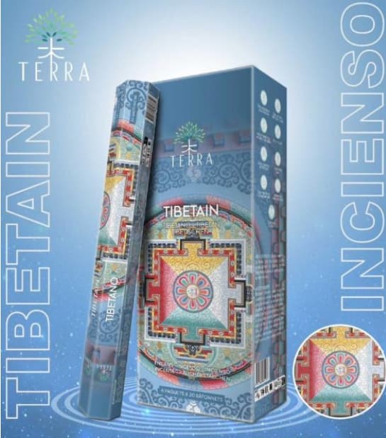 Terra Tibetan rökelsepinnar 20 st