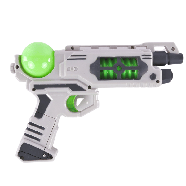 RUM MILITÆR SÆT PISTOL LED MASKE LYD LYSVÆRD