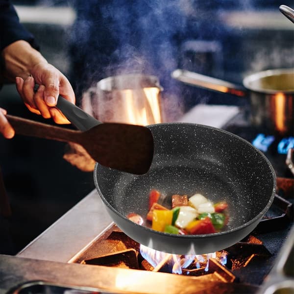 Grande granitpande dyb høj 24 cm