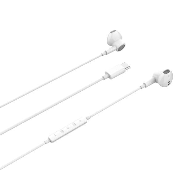 Beline USB-CSK194 In-Ear Hovedtelefoner Hvide