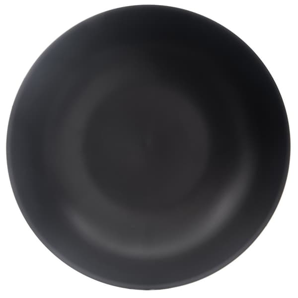 Djup keramisk serveringstalrik svart 20,5 cm, 800 ml