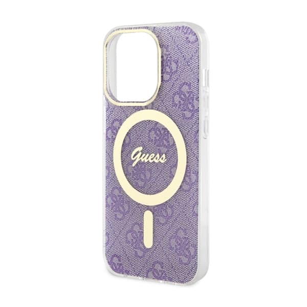 Guess 4G MagSafe - iPhone 14 Pro cover (lilla)