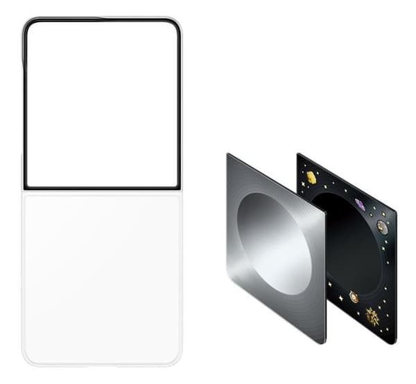 SAMSUNG Flipsuit-etui til Galaxy Z Flip8 EF-FF776CBEGWW Sort