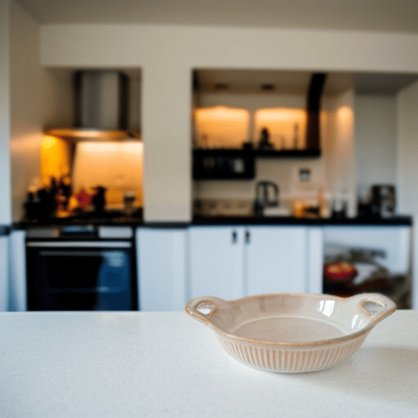 KERAMISK VARMEBASIDIG BAGEFORM Ø21 cm 0,9L