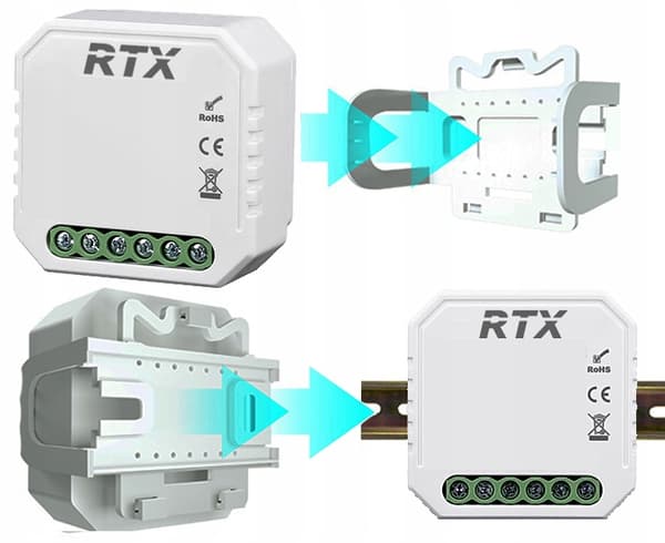 Tuya 2-vägs Zigbee In-Box Relä Fungerar Utan N