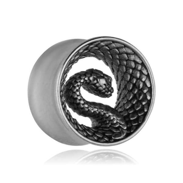 Sadeltunnel - slang - silver - PT-036 8 mm