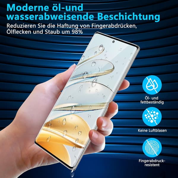 SÆT MED 2 HÆRDEDE GLASSKÆRME TIL HONOR 80