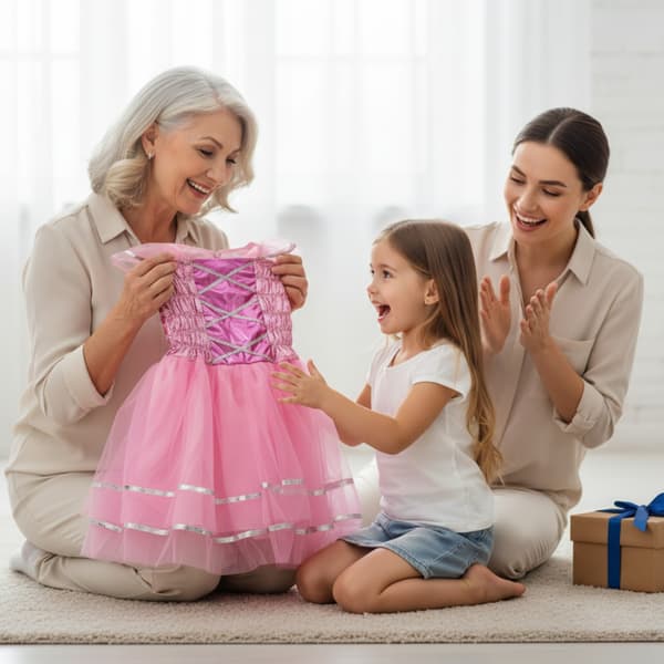 Prinsessakeiju-perhosasu 2in1-asu, asusteet, 9 tuotetta
