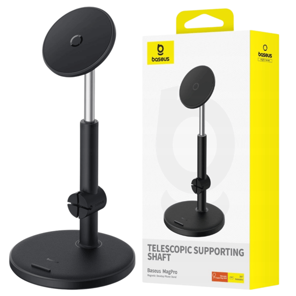 Baseus MagPro Magnetisk Stående Telefonholder - Sort