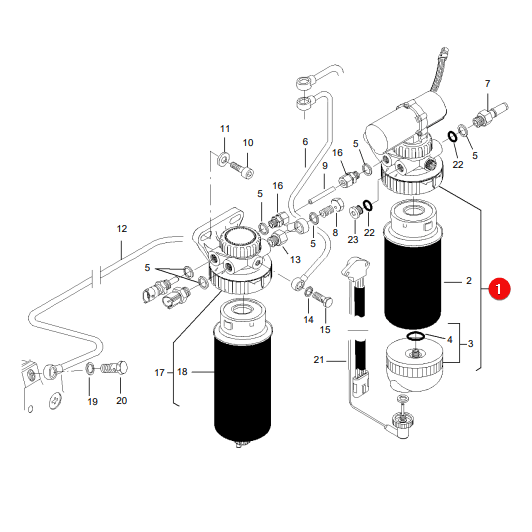 Massey Ferguson V837073630 Granite matarpump