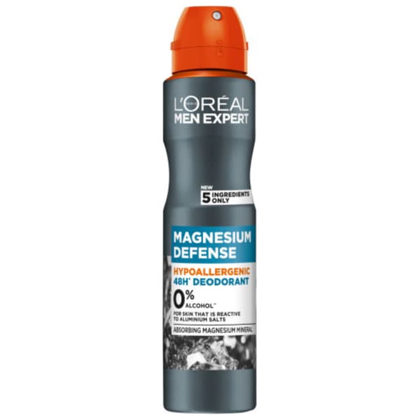 L'Oréal Men Expert Deodorant spray Magnesium Defence 250ml