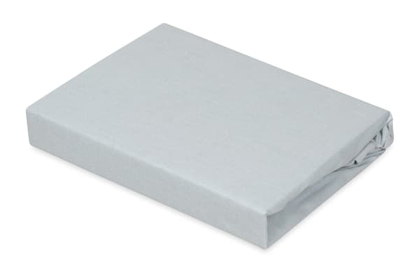 Jersey puslebordsbetræk 50x70/80 grå