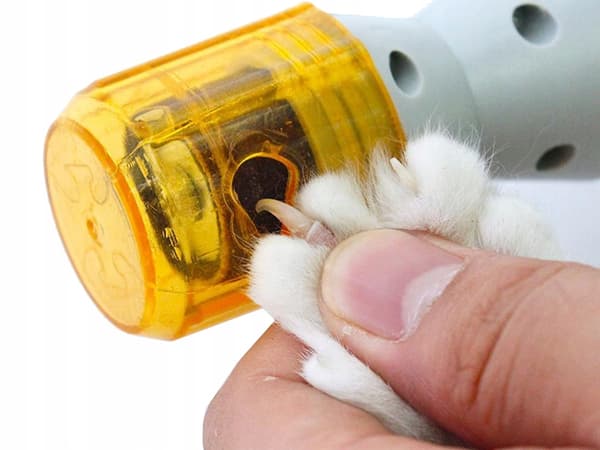 Elektrisk neglefilsliber til hunde, katte og dyr