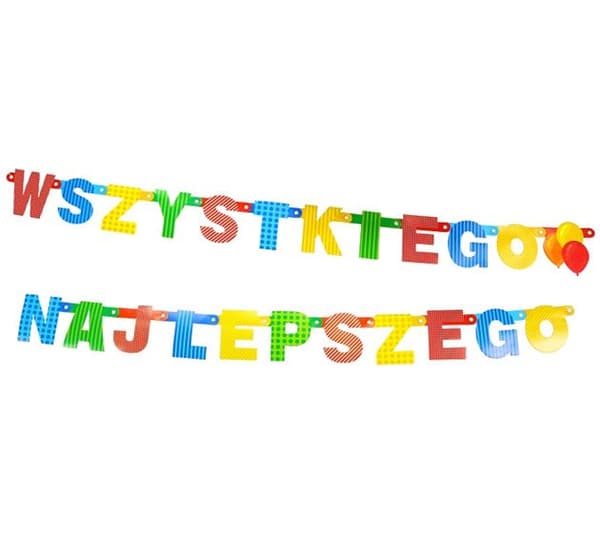 Syntymäpäiväköynnös 230 cm 1 kpl.