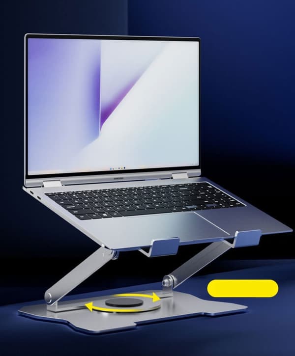 ERGONOMISK BORDSTATIV TIL MACBOOK PRO AIR M1 M2 M3 BÆRBAR