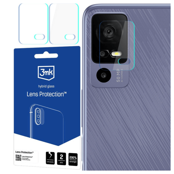 TCL 40R 5G - 3mk linsskydd