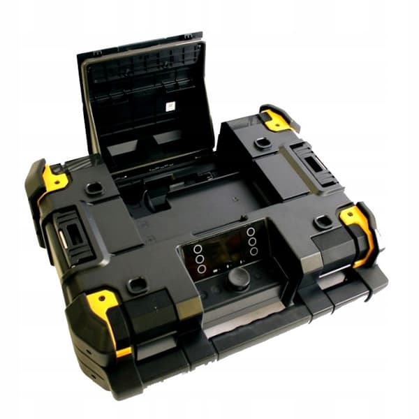 DEWALT TRÅDLØS/NETRADIO TSTAK FM-SYSTEM DAB+ BLUETOOTH-OPLADER