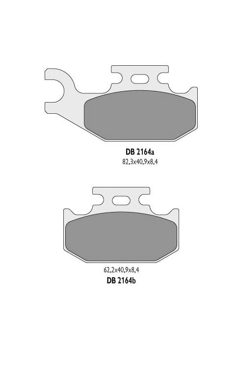 Delta Kingquad Bremseklodser 750 700 500 LTA Atv Quad