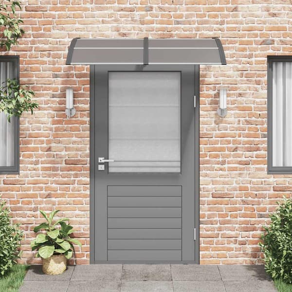 vidaXL Ovikoski musta 150x100 cm polykarbonaatti