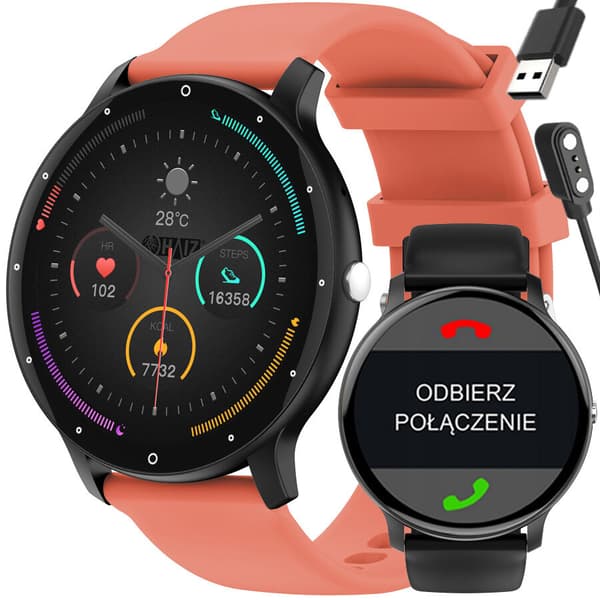 ÄLYKELLO UNISEX GRAVITY GT1-3 PRO - BLUETOOTH-PUHELUT, LISÄHIHNA (sg027c)