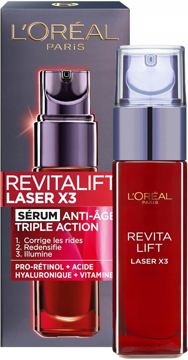 Upplyftande Serum L'Oreal Make Up Revitalift Laser X3 (30 ml)