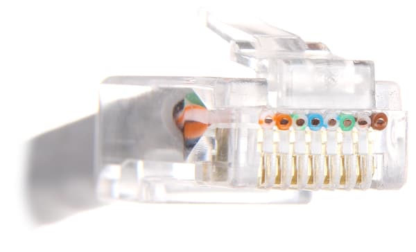 RJ45T/6*P100 MODULÆRT STIK EZ TYPE