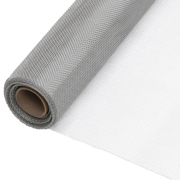 vidaXL Rostfritt stålnät 60 x 500 cm silver